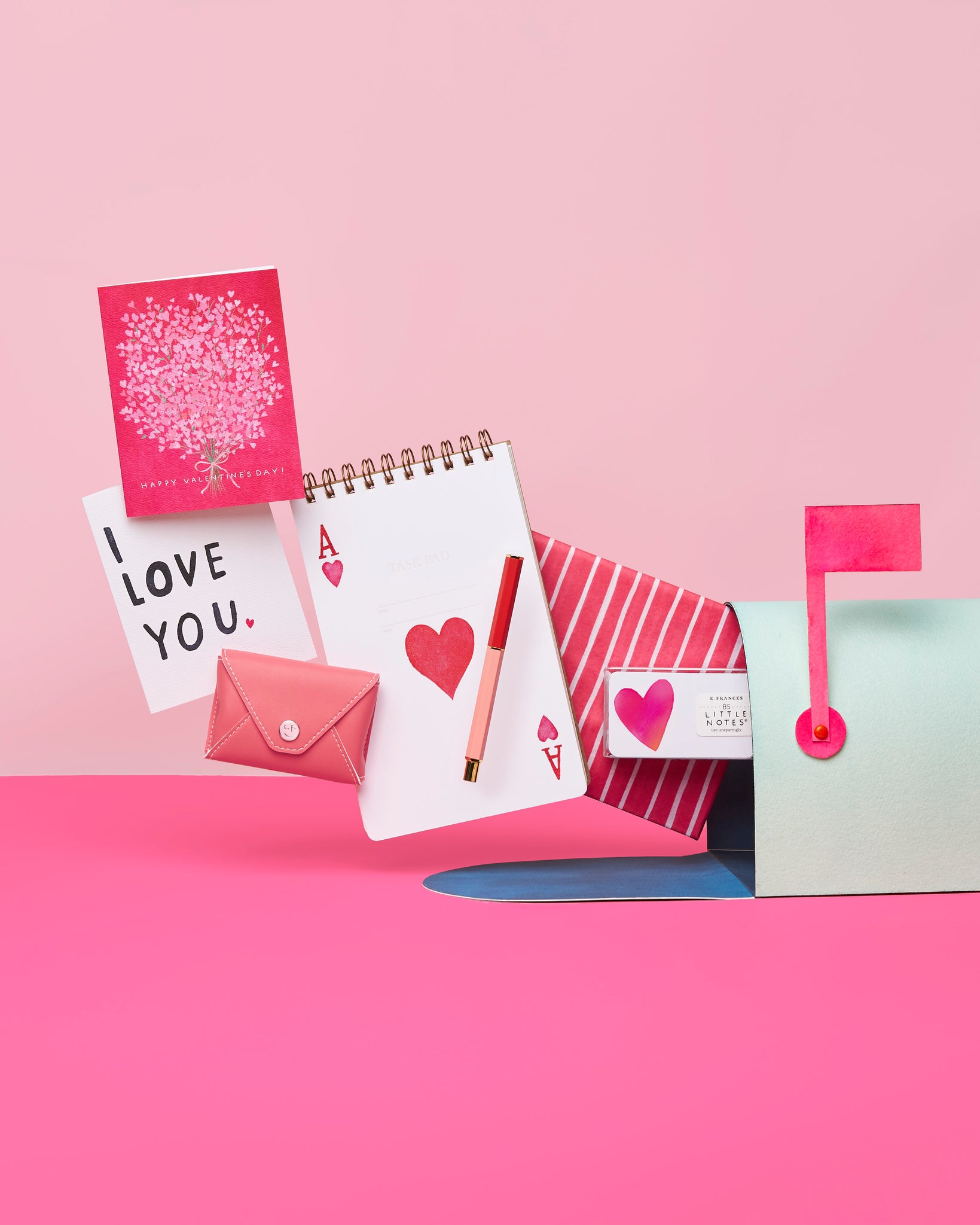 Bouquet of Hearts Valentine Greeting Card