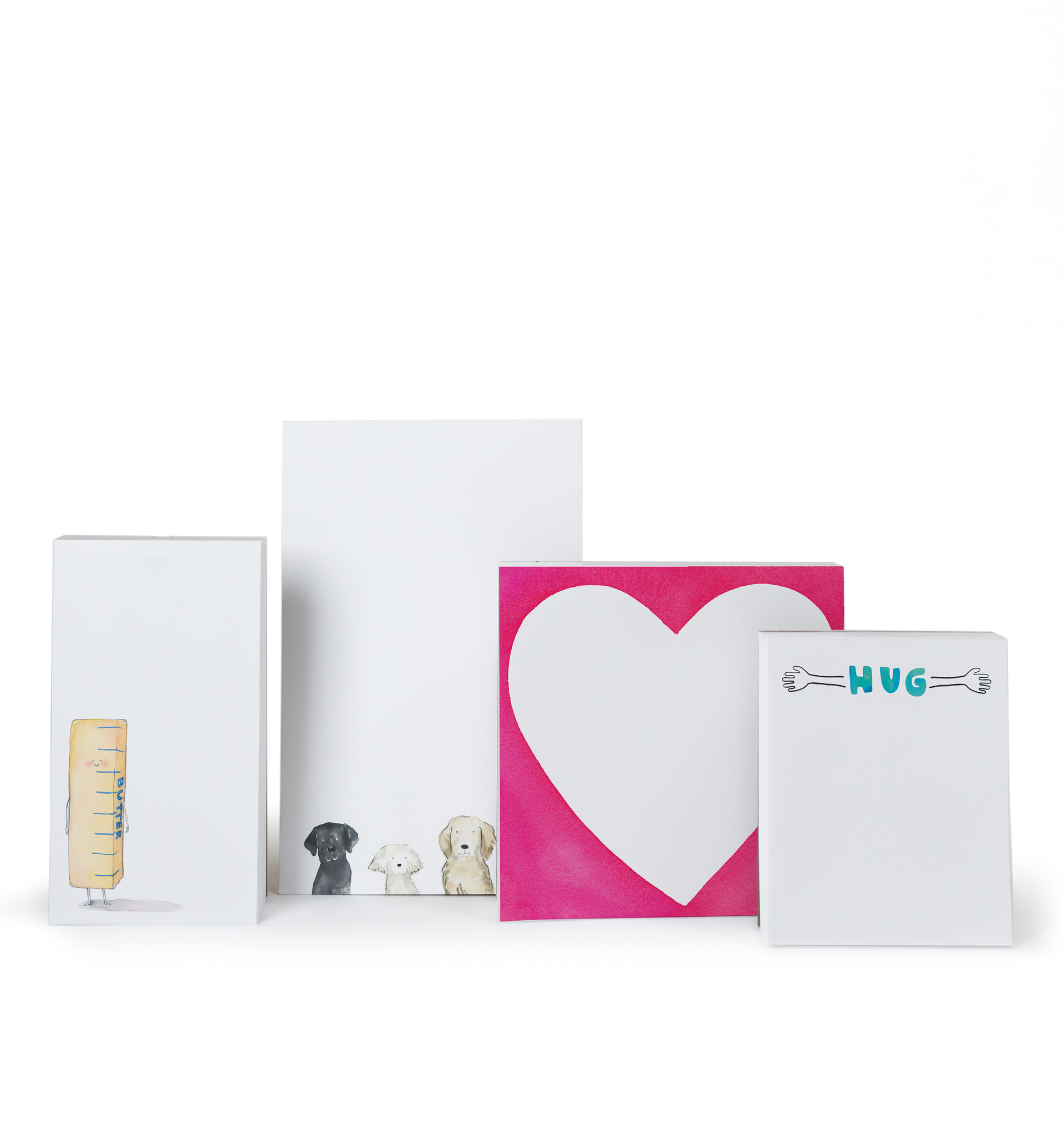 Heart Lined Notepad