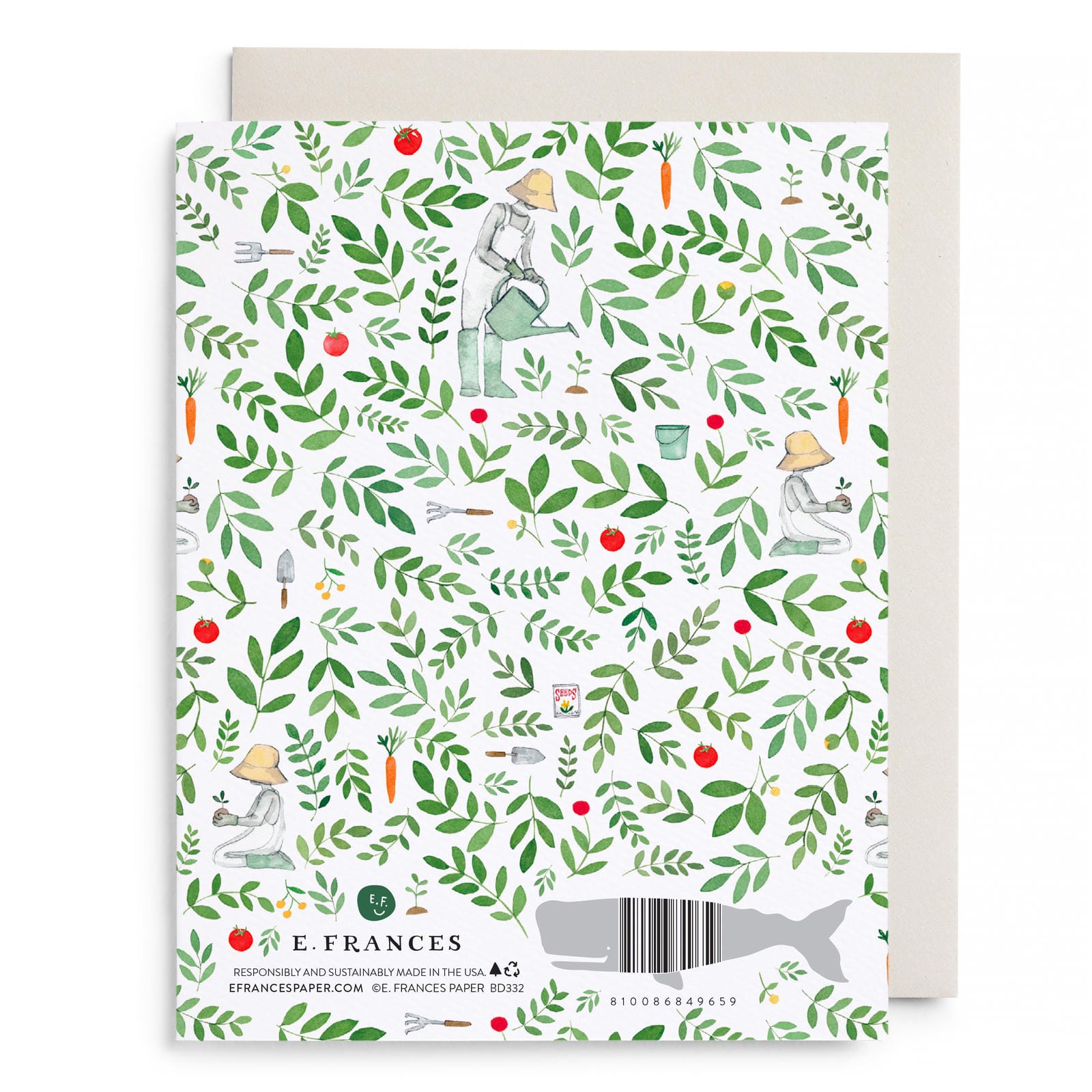 Gardener Birthday Greeting Card