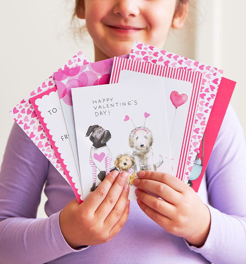 Doggie Dress-Up V-Day Classroom Set
