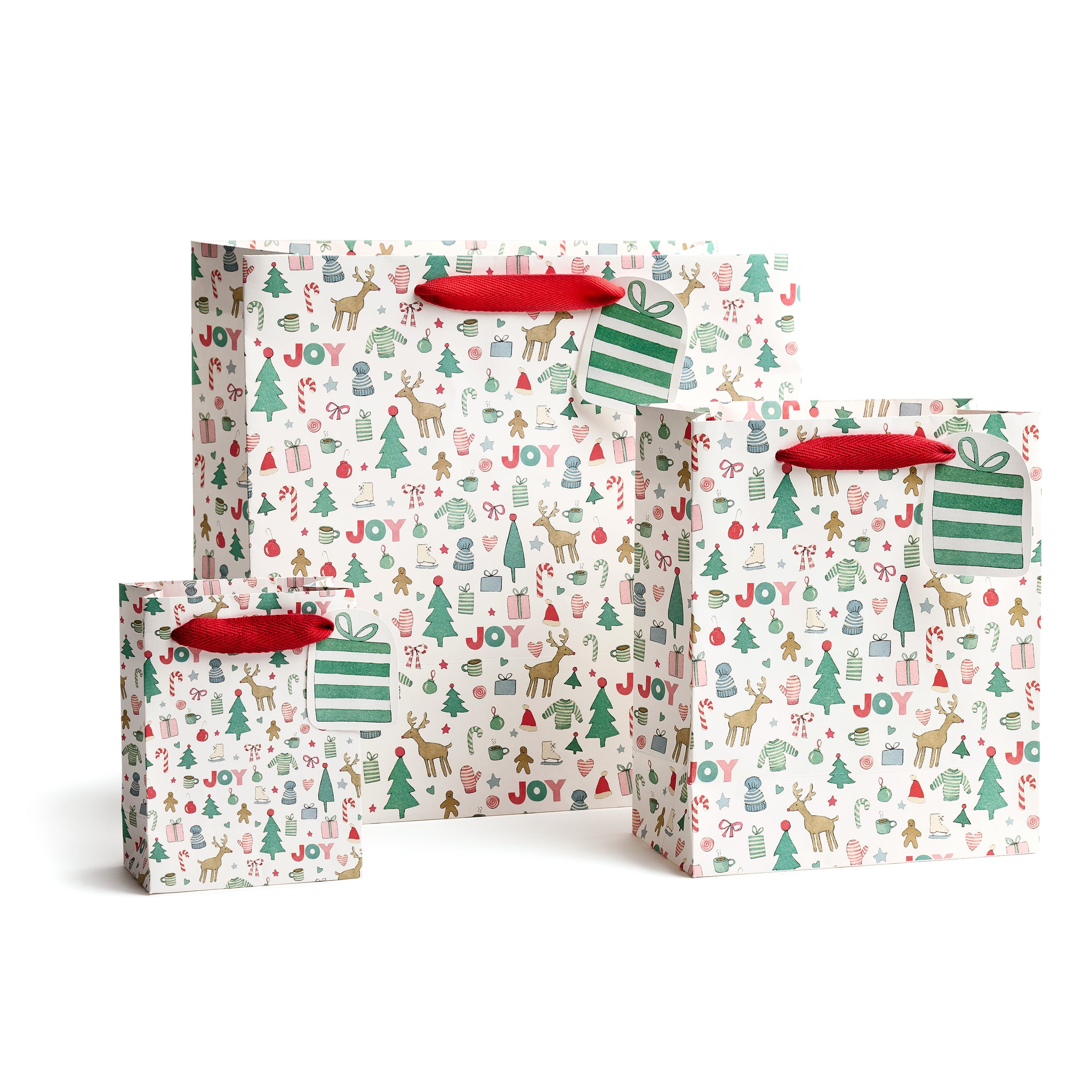 Merry Motif Gift Bag - Medium