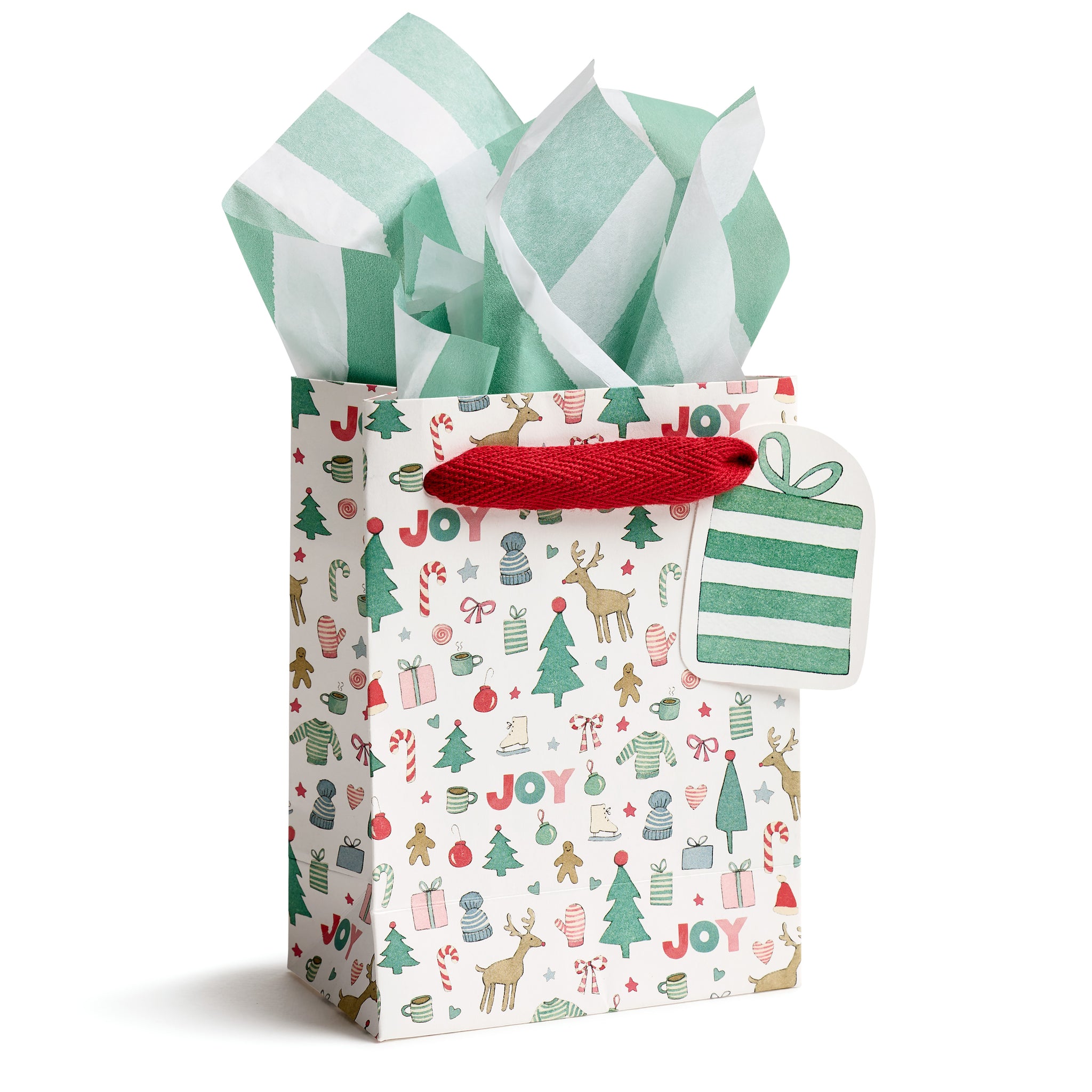 Merry Motif Gift Bag - Small