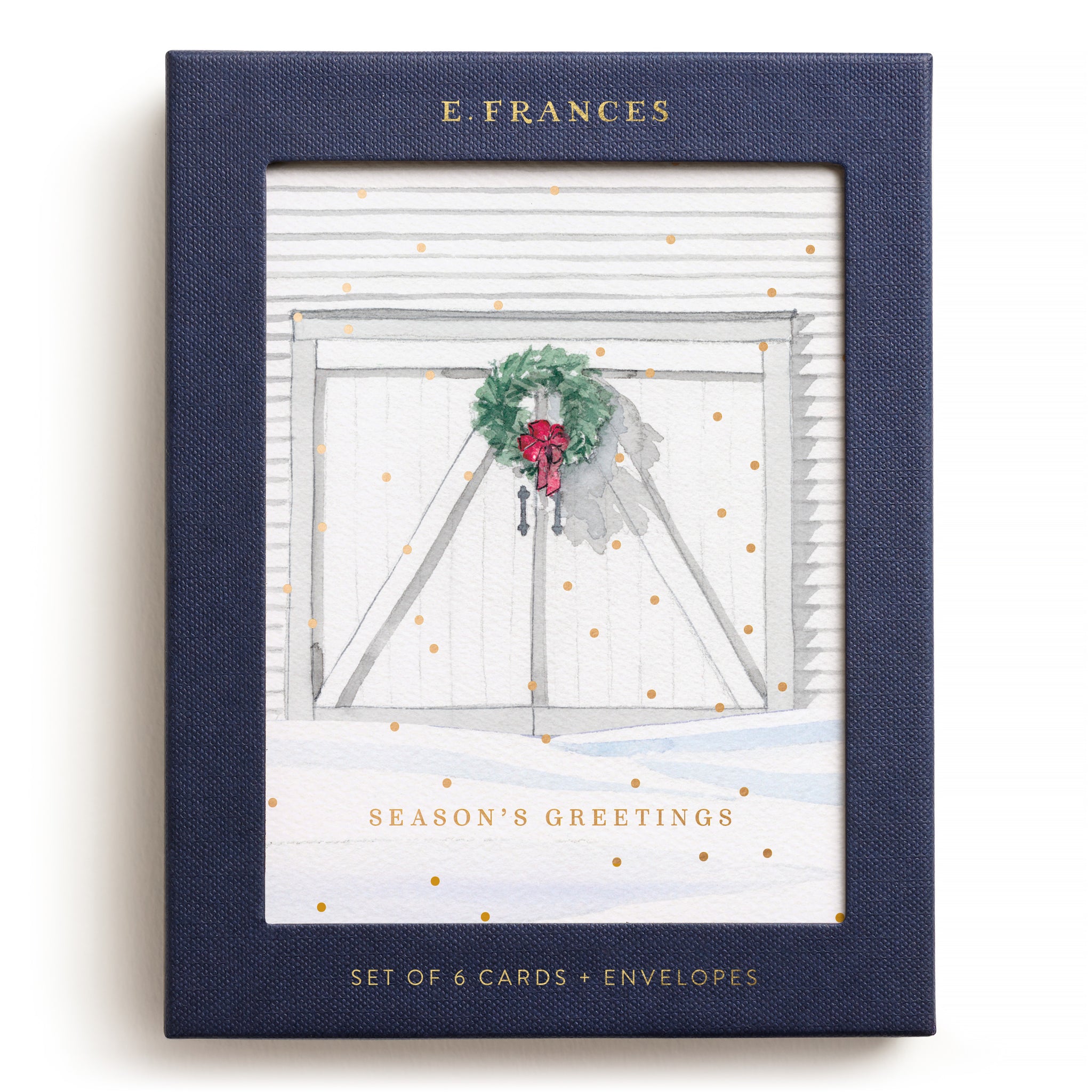 Holiday Barn Greeting Card