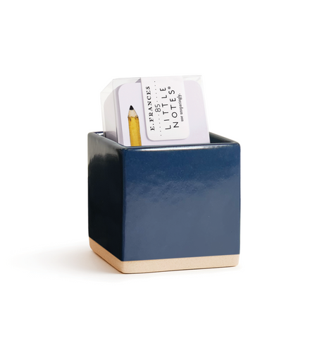 Little Notes® Ceramic Holder - Navy