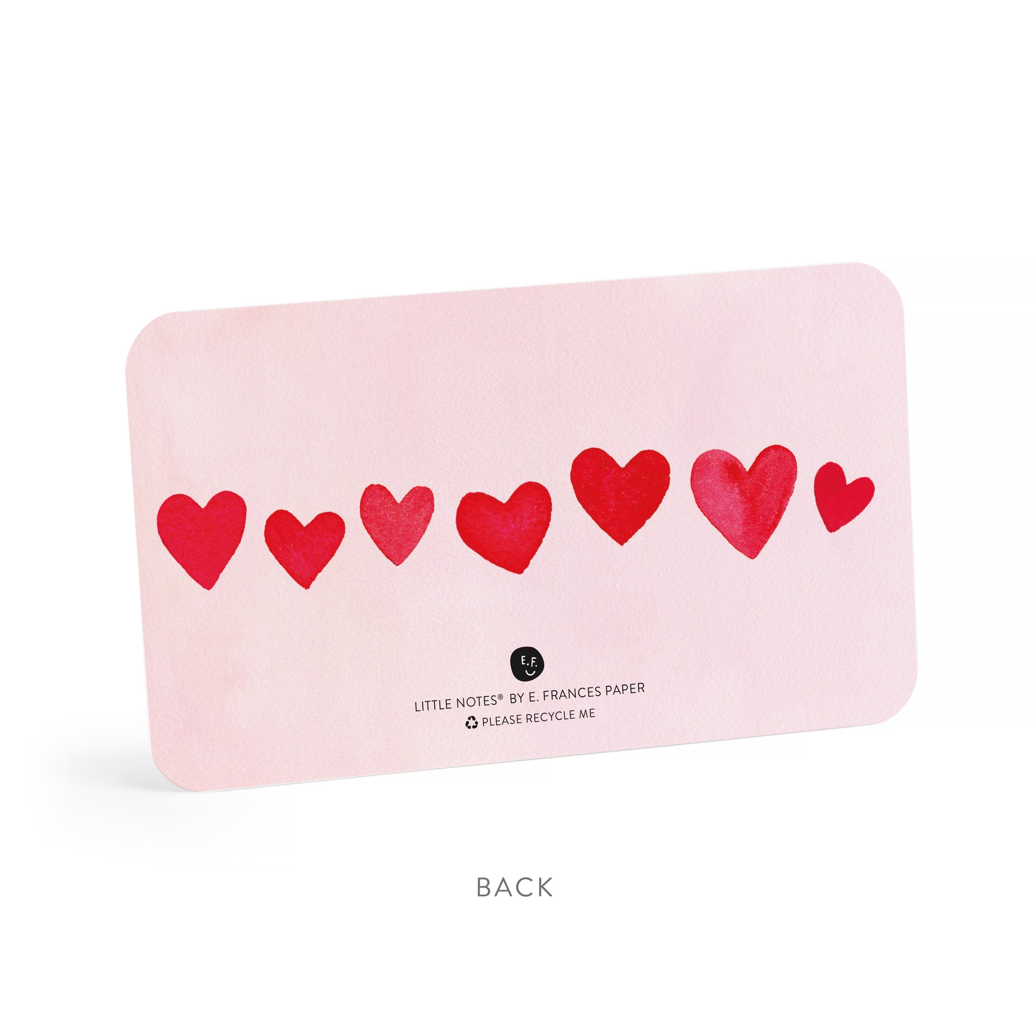 Mini Hearts Blush Little Notes®