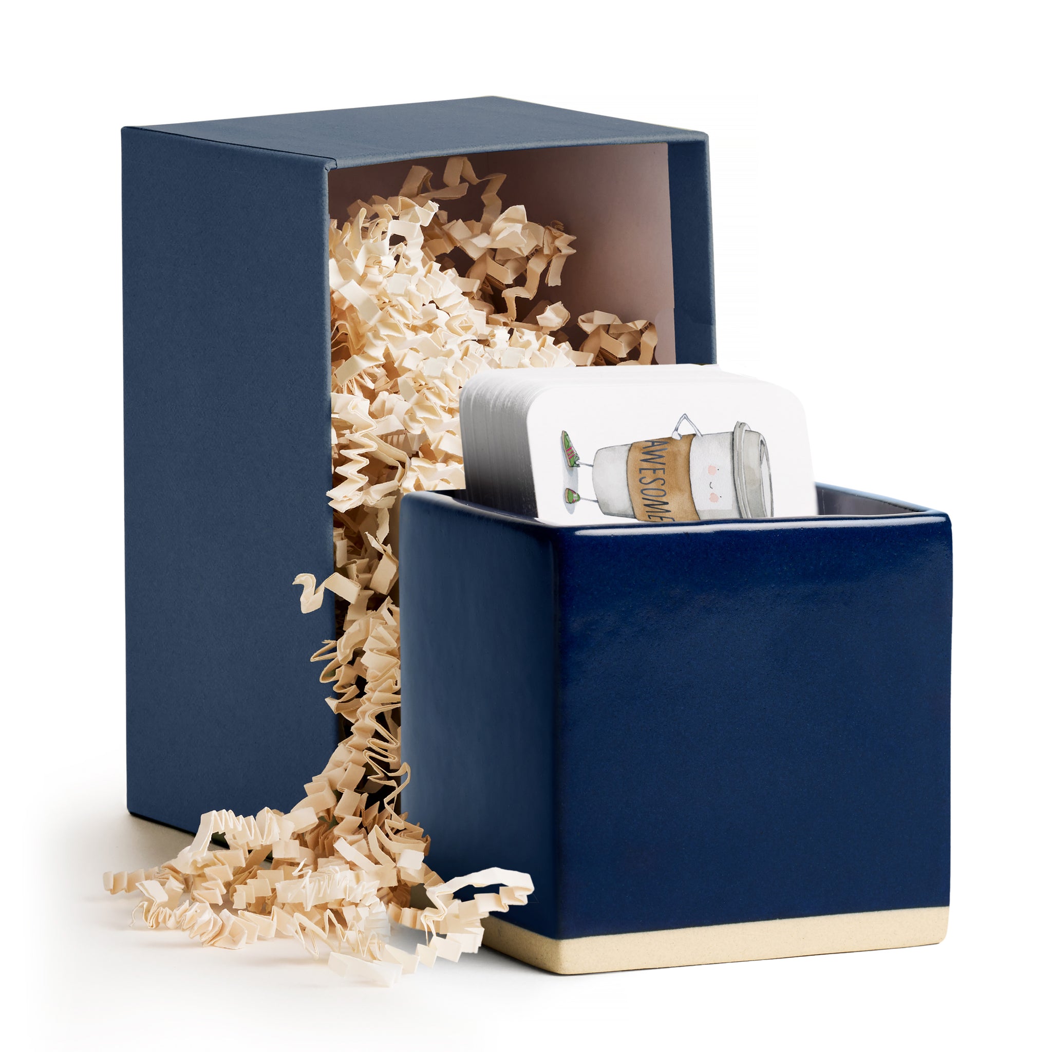Little Notes® Ceramic Holder - Navy