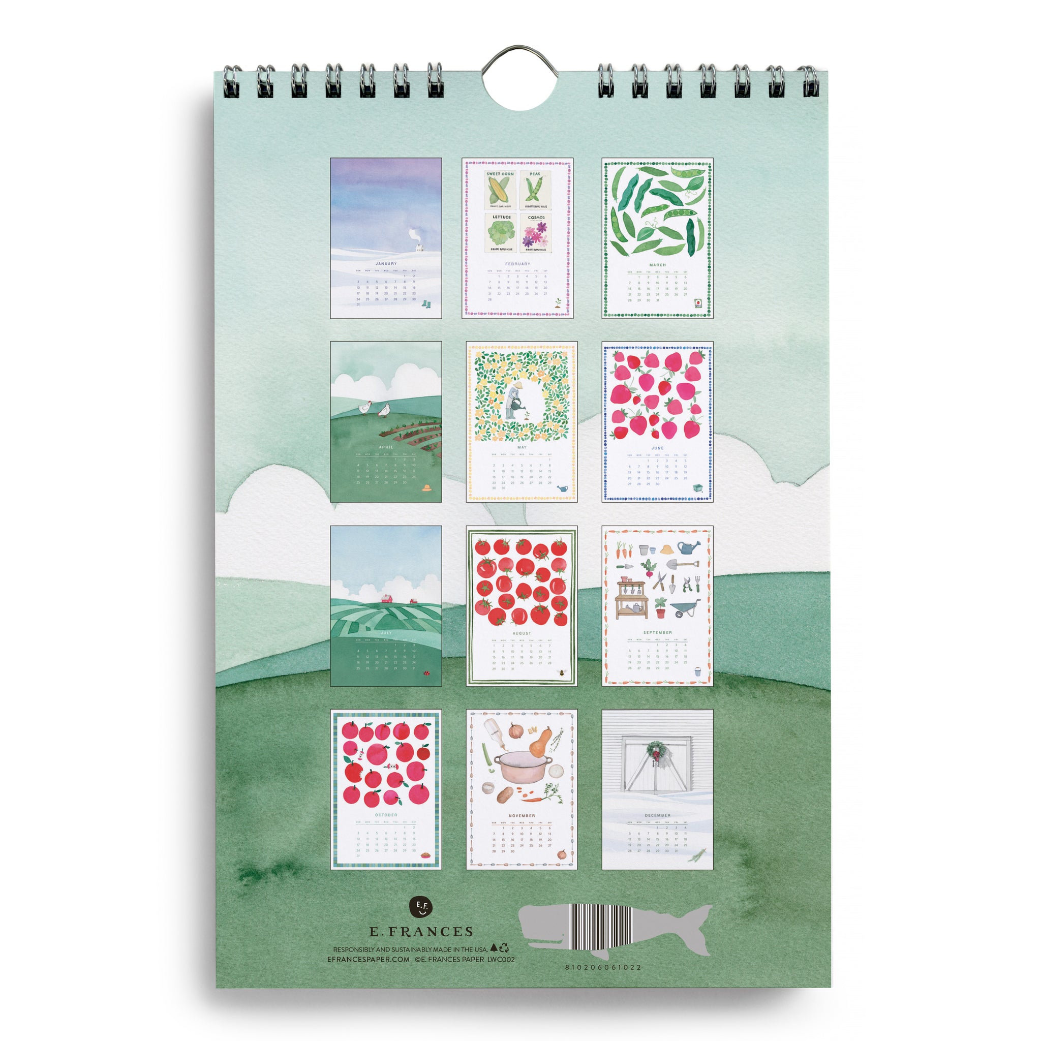 A Year in the Garden Little Calendar