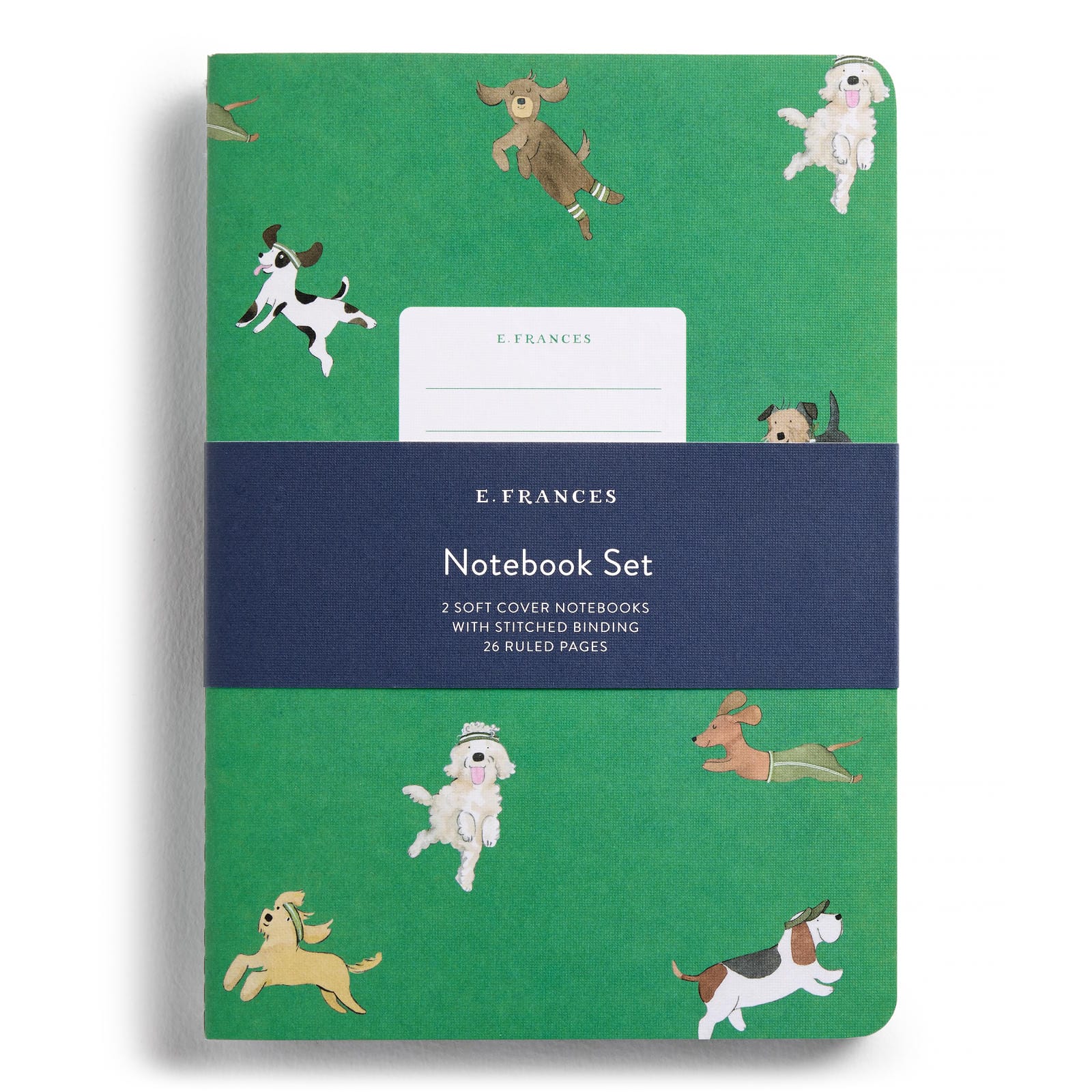 Off Leash Set of Two Stitched Notebooks