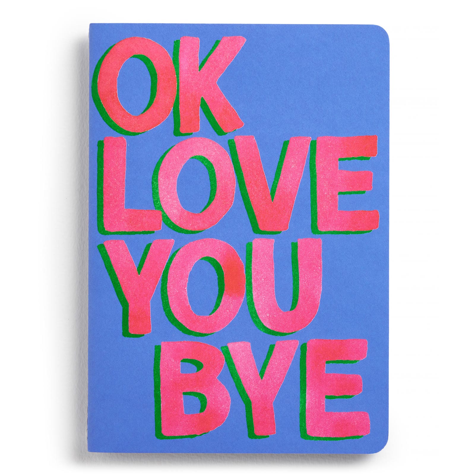 OkLoveYouBye Set of Two Stitched Notebooks