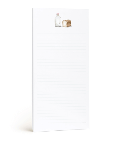 Milk and Bread Market Notepad