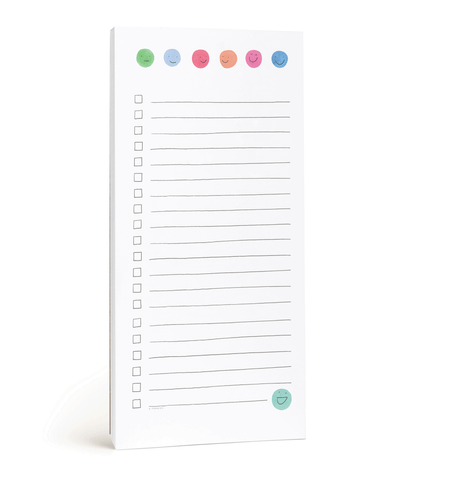 Happy Dots Market Notepad
