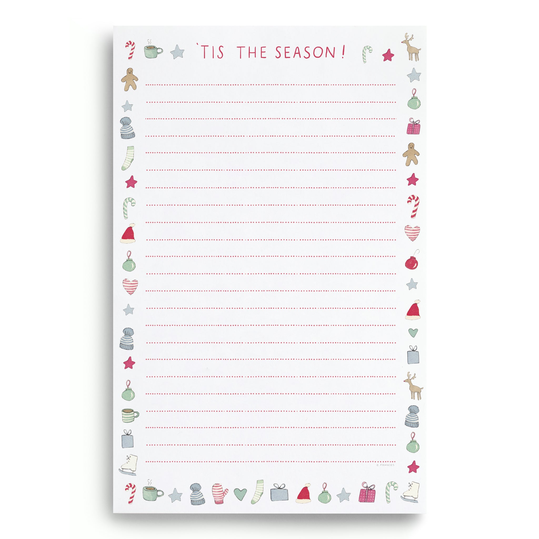 Merry Motif Notepad