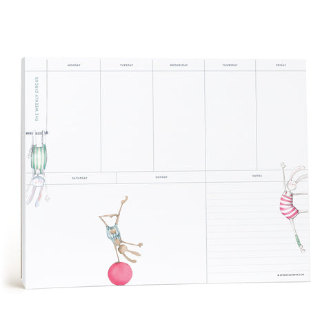 Circus Weekly Planner