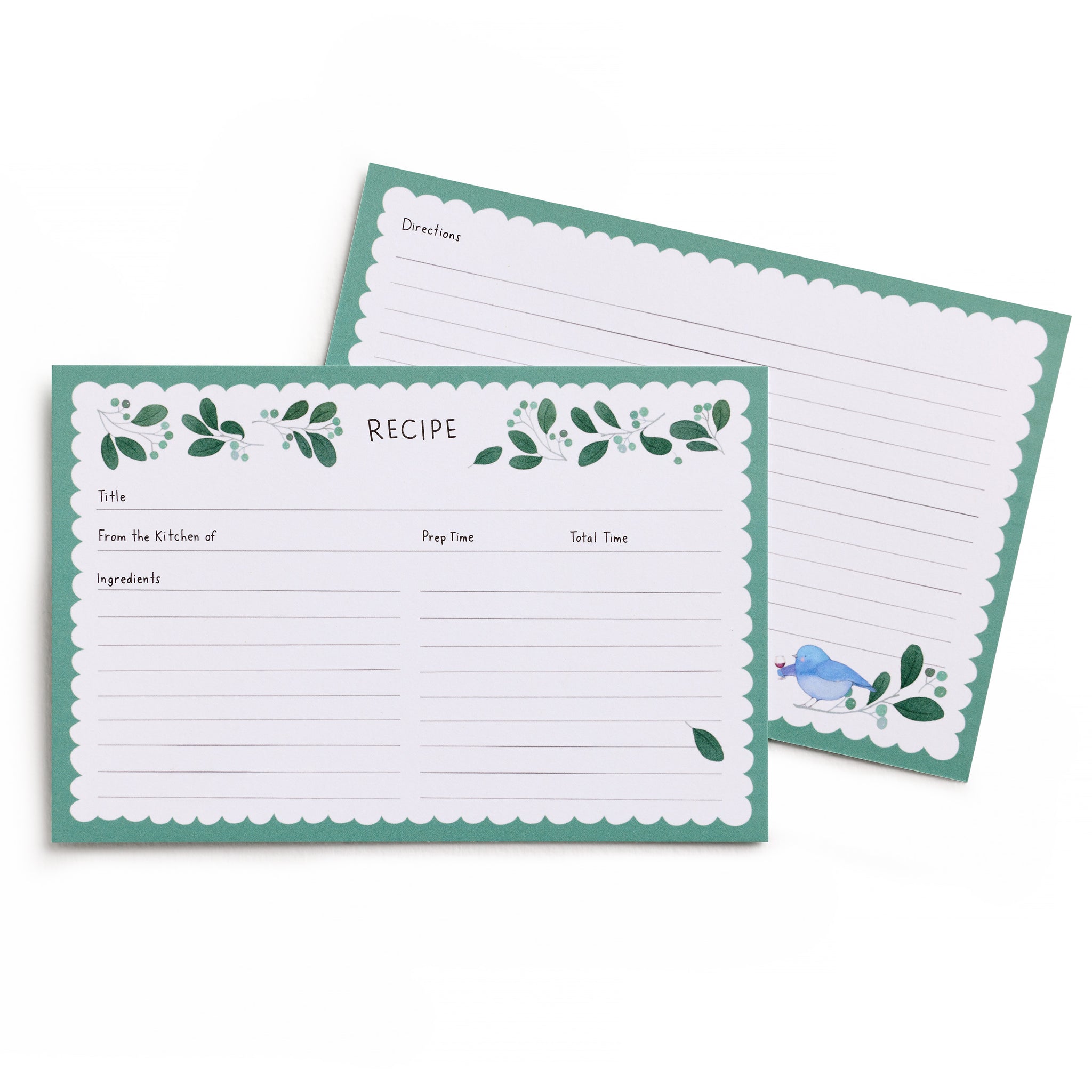 Chirps and Cheers Recipe Card Set