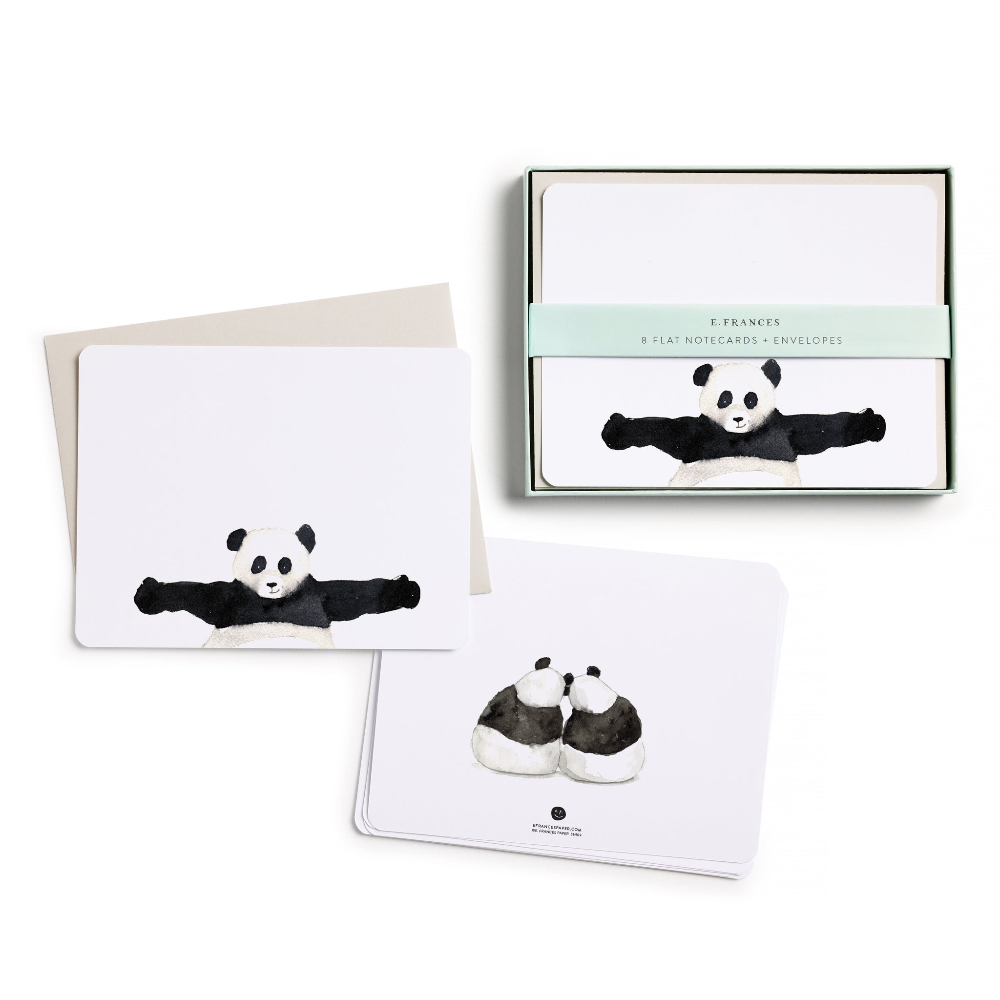 Panda Hug Flat Notes