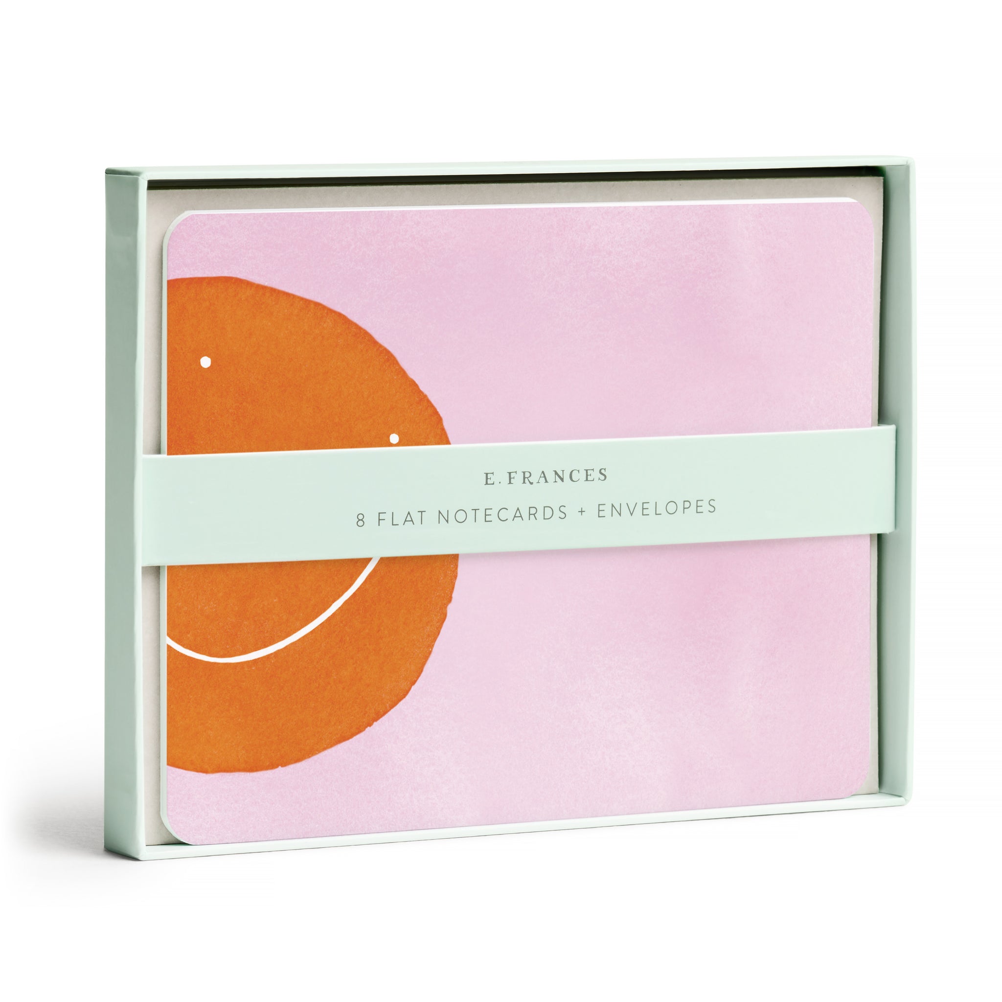 Orange Smiley Flat Notes