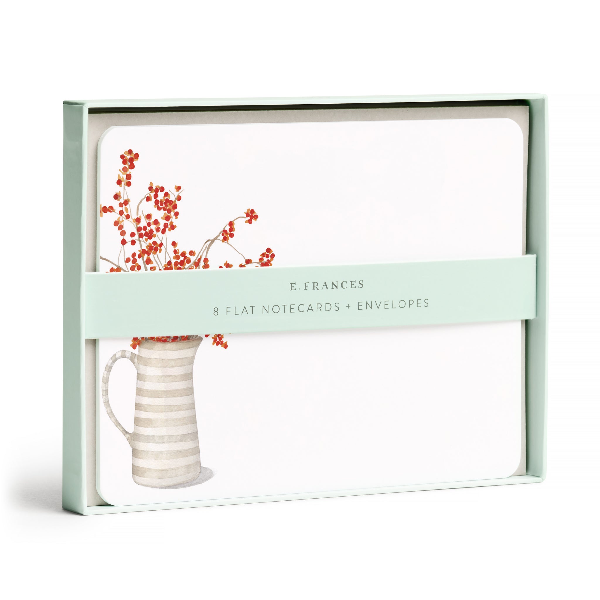 Autumn Berry Pitcher Flat Note Set