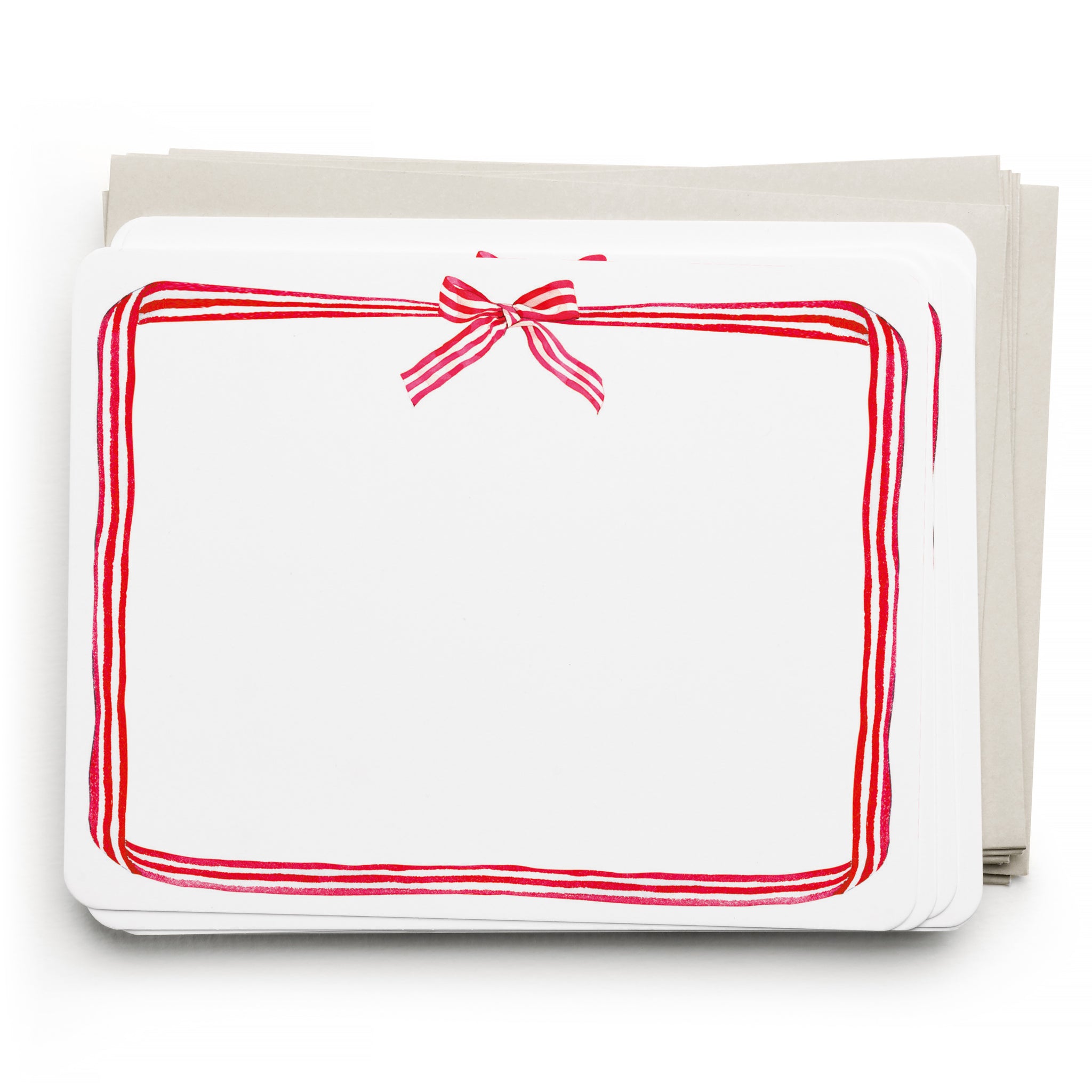 Red Ribbon Candy Flat Note Set
