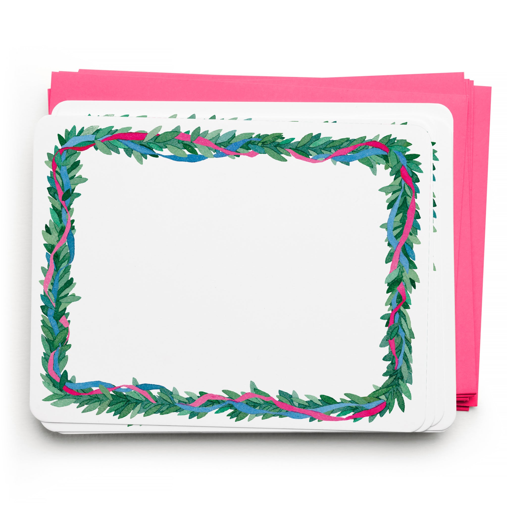 Colorful Wreath Flat Note Set