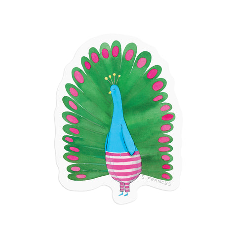Peacock Sticker