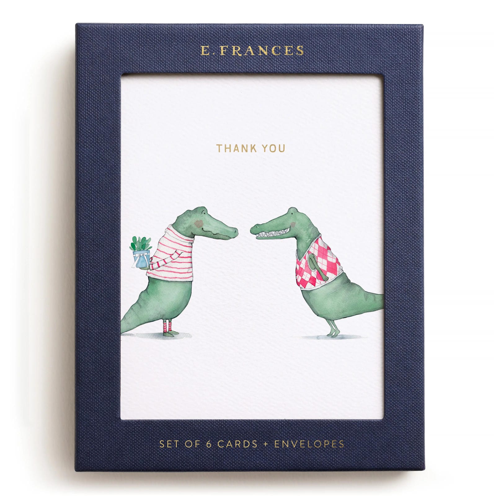 Alligator Thank You Greeting Card