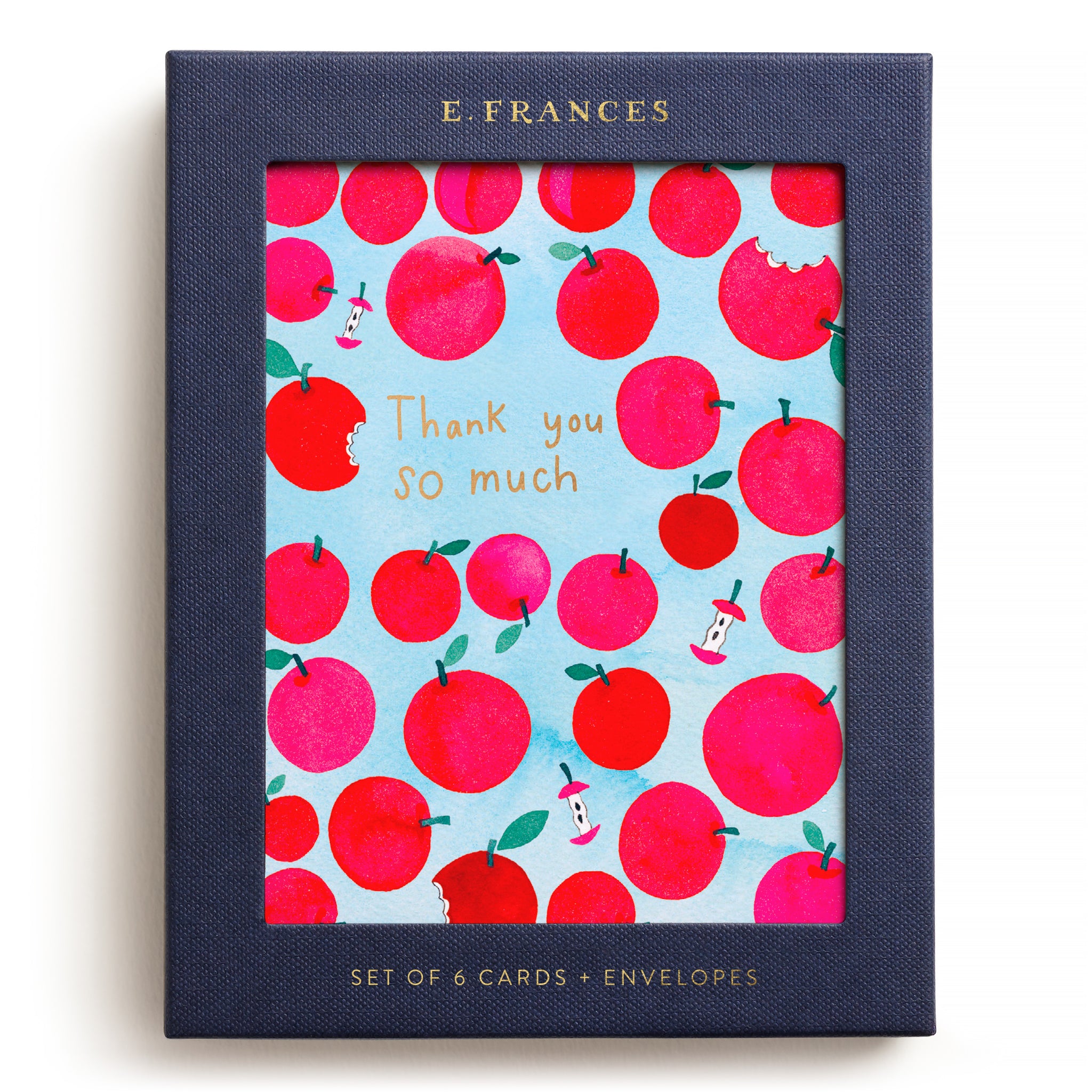 Apple a Day Thank You Greeting Card