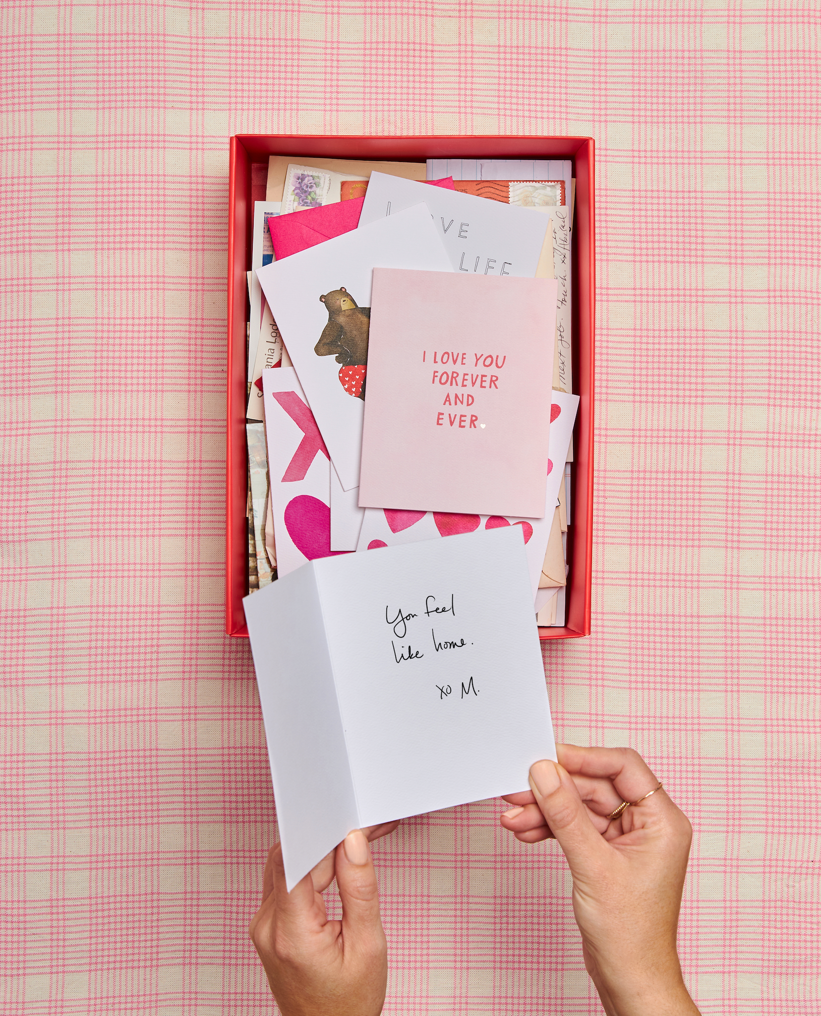 Pouring Love Valentine Greeting Card