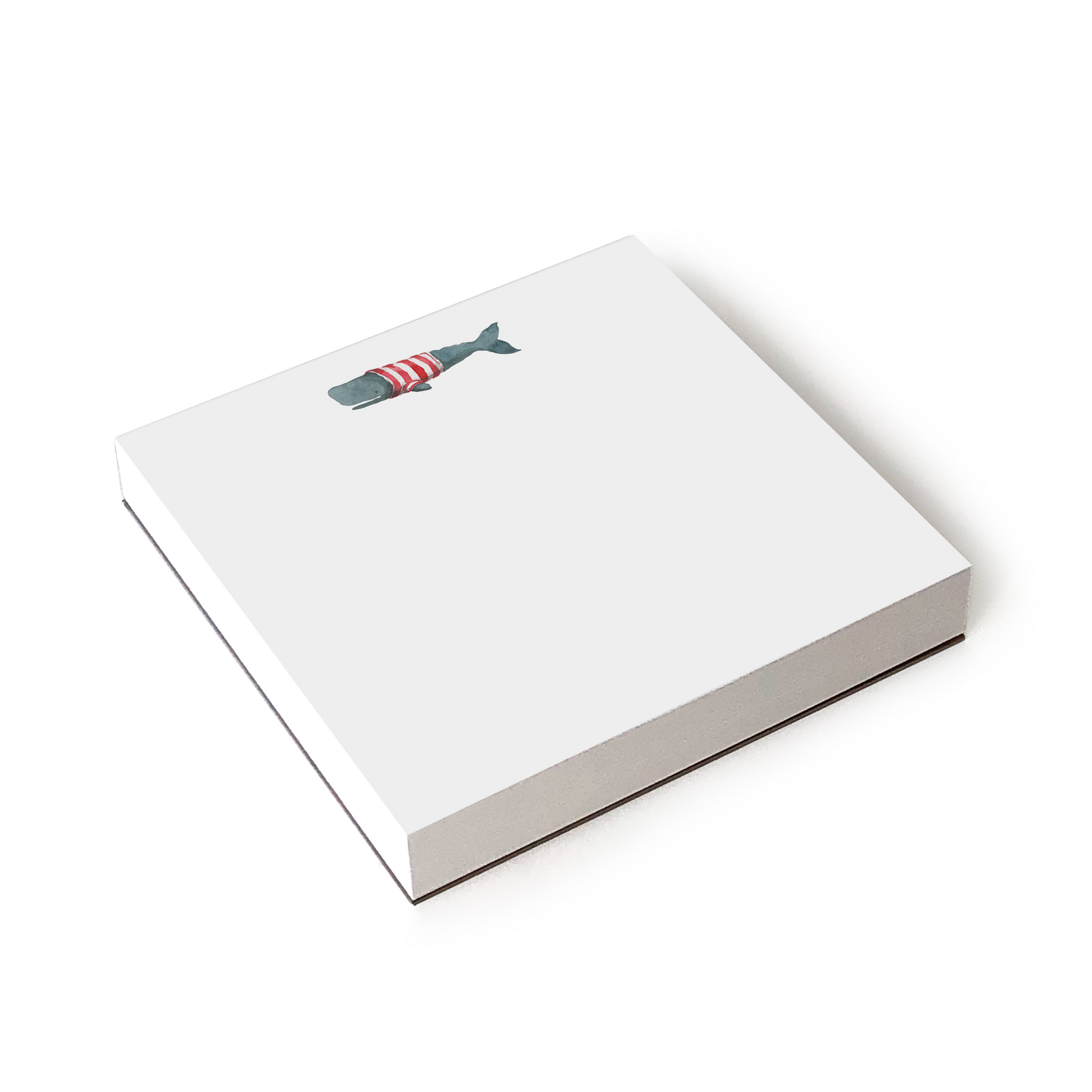 Stripey Frankie the Whale Chunky Notepad