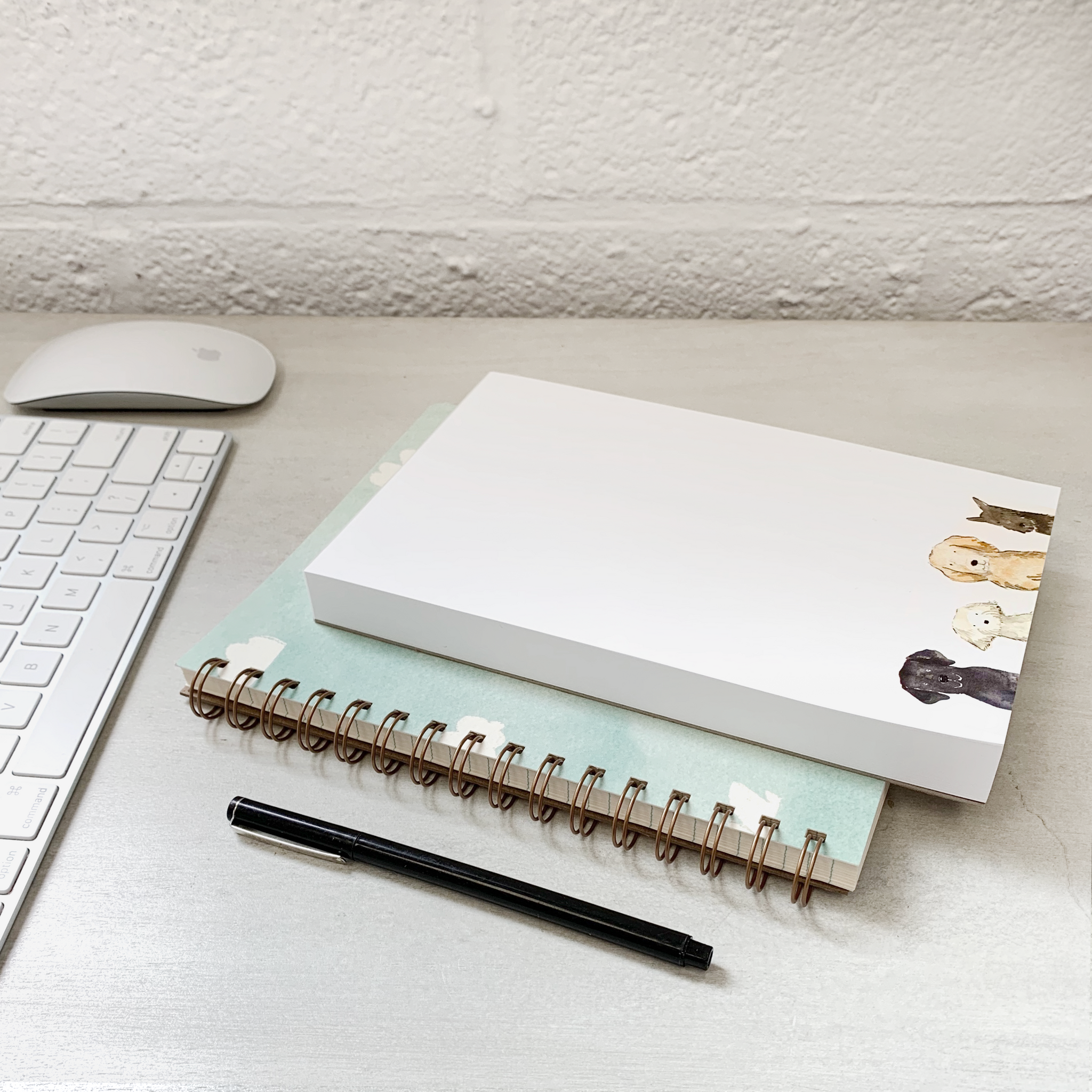 Heart Lined Notepad