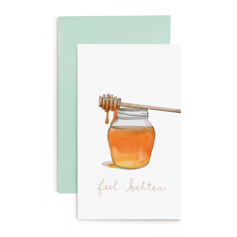 Honey Jar Enclosure Card