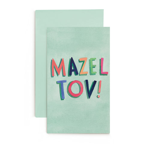 Mazel Tov Enclosure Card