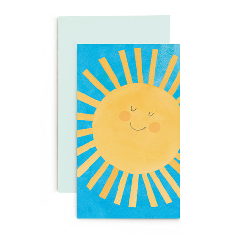 Very Sunny Enclosure Card