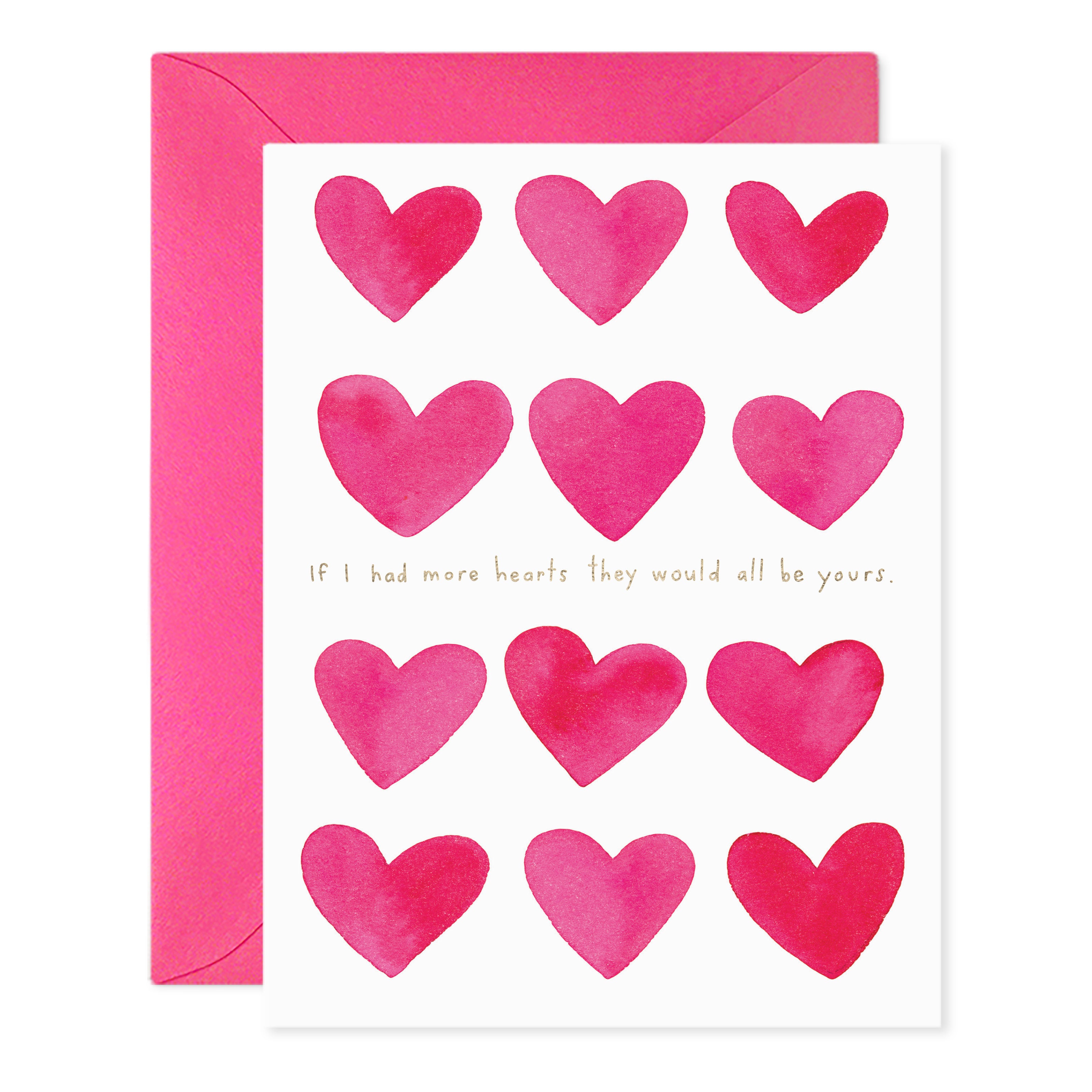 If I Had More Hearts | Greeting Card If I Had More Hearts | Greeting Card