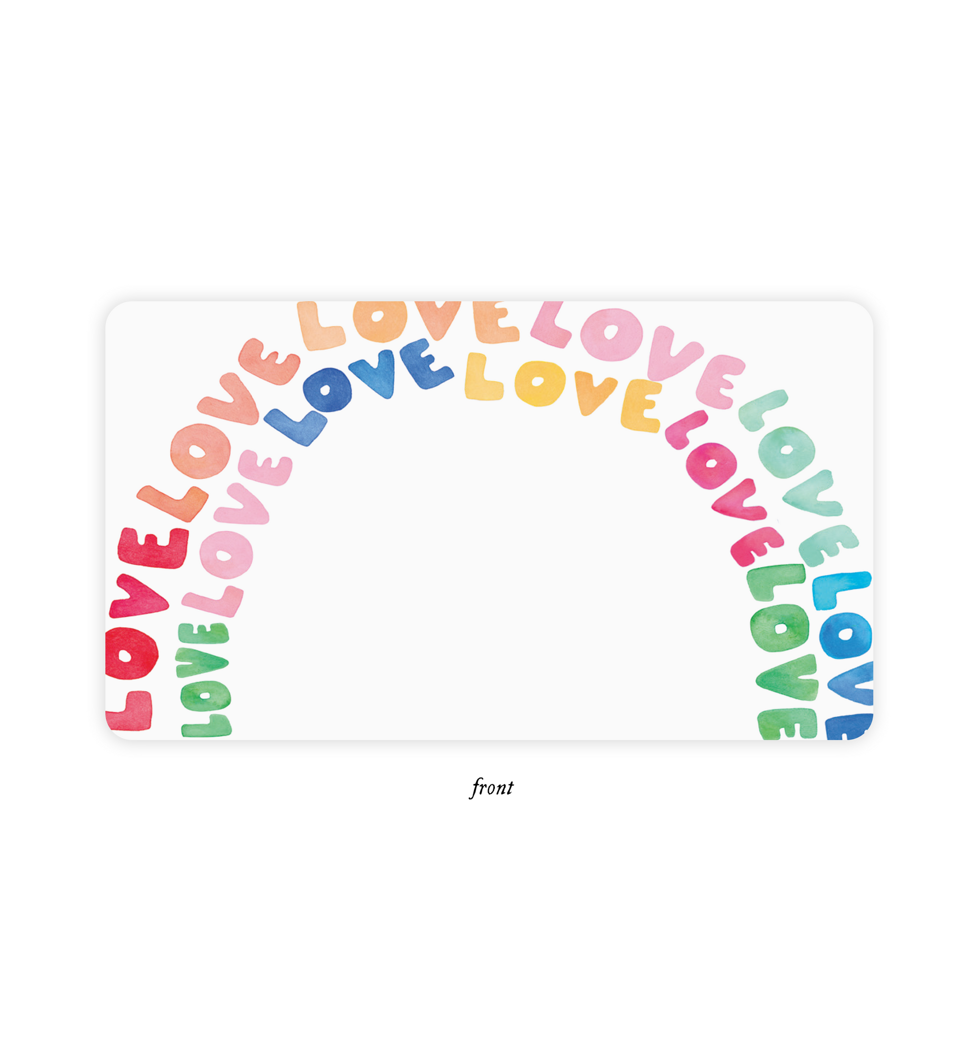 Love Rainbow Little Notes®