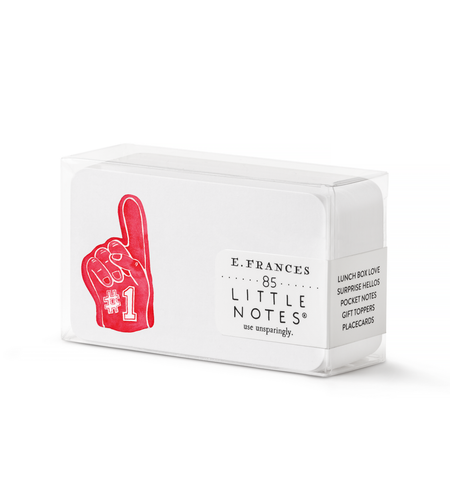 #1 Foam Finger Little Notes