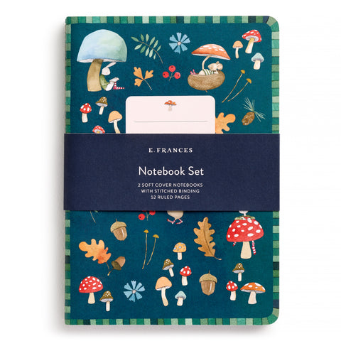 Through The Woods Set of Two Stitched Notebooks