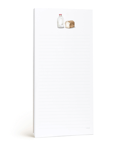 Milk and Bread Notepad