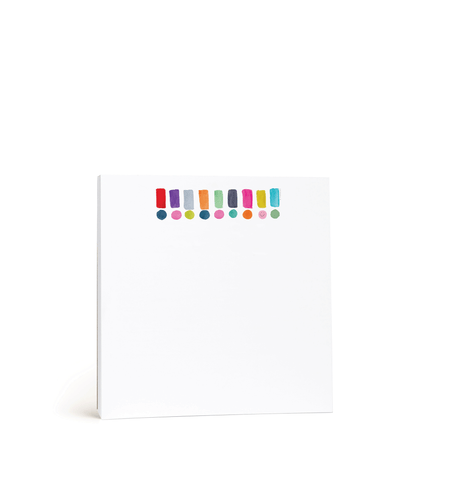 Exclamation Square Notepad