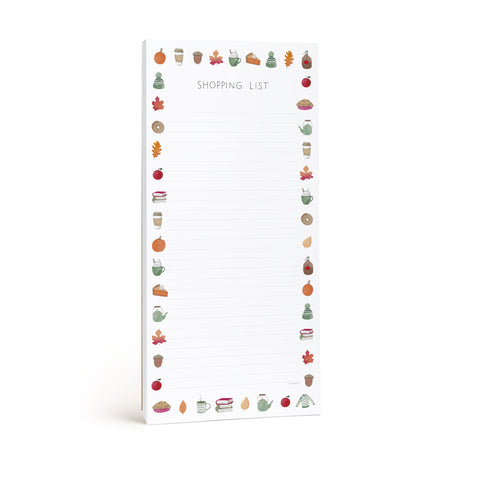 Crisp & Cozy Market Notepad