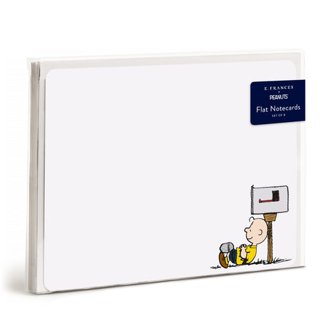 E. Frances x Peanuts™ Charlie Brown Mailbox Flat Notes