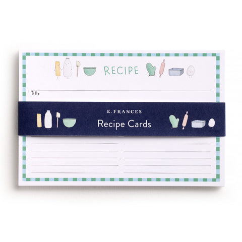 Dessert First Recipe Card Set