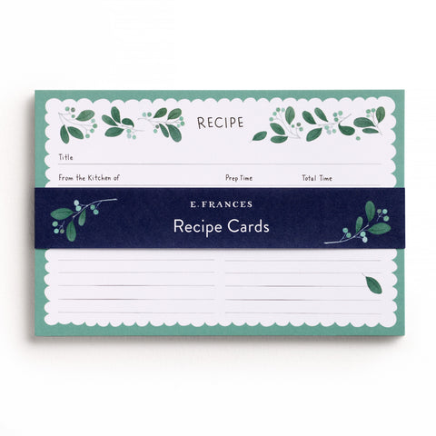 Chirps and Cheers Recipe Card Set