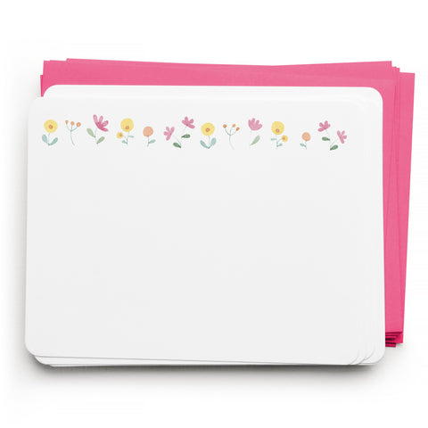 Spring Flowers Flat Notes