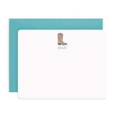 Cowboy Boot Flat Notes