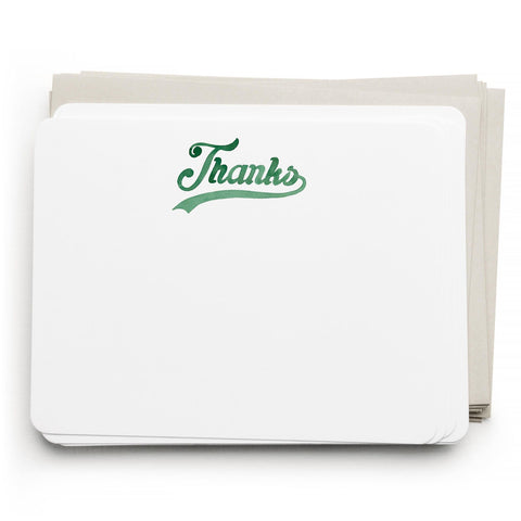 Varsity Thanks Flat Note Set