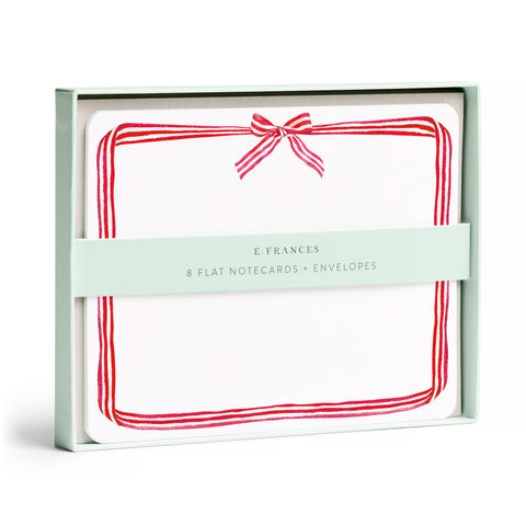 Red Ribbon Candy Flat Note Set