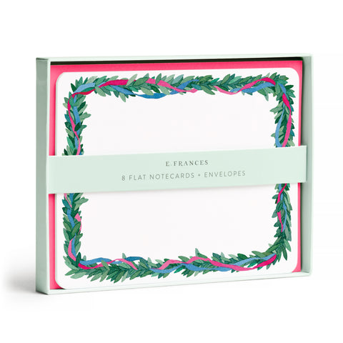 Colorful Wreath Flat Note Set
