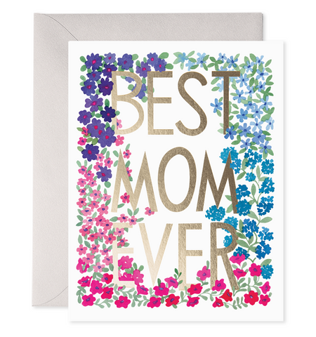 Best Mom Flower Frame