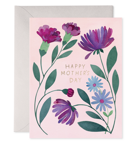 Purple Floral Mother's Day