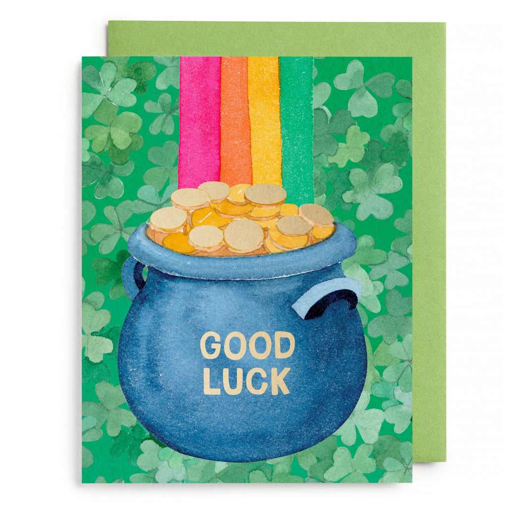 Good Luck Greeting Card – E. Frances Wholesale